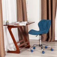 Кресло SELFI (флок синий 32) - Изображение 5
